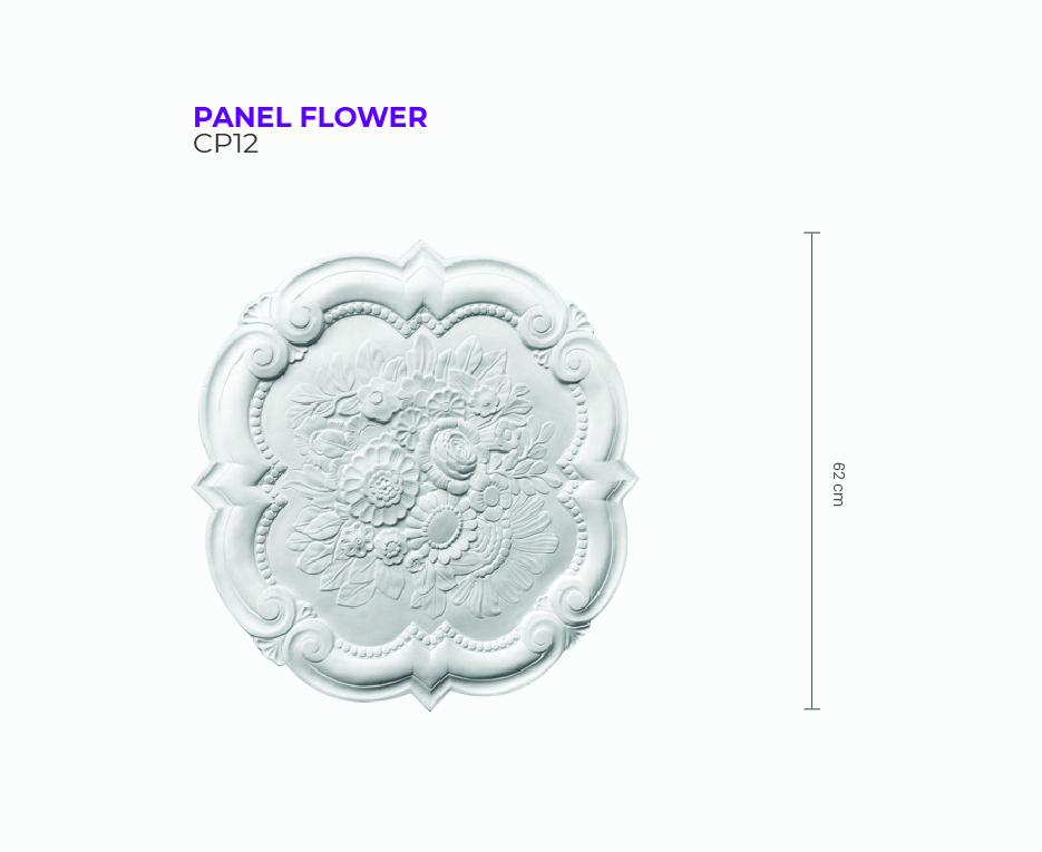 PANEL FLOWER CP12